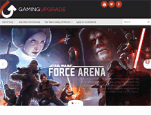 Tablet Screenshot of gamingupgrade.com